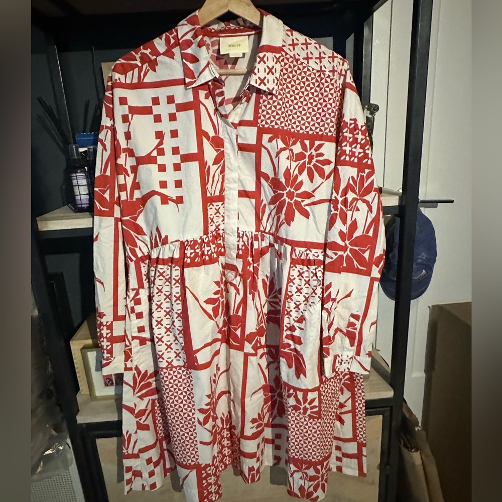 Anthropologie Maeve shirt dress (M)